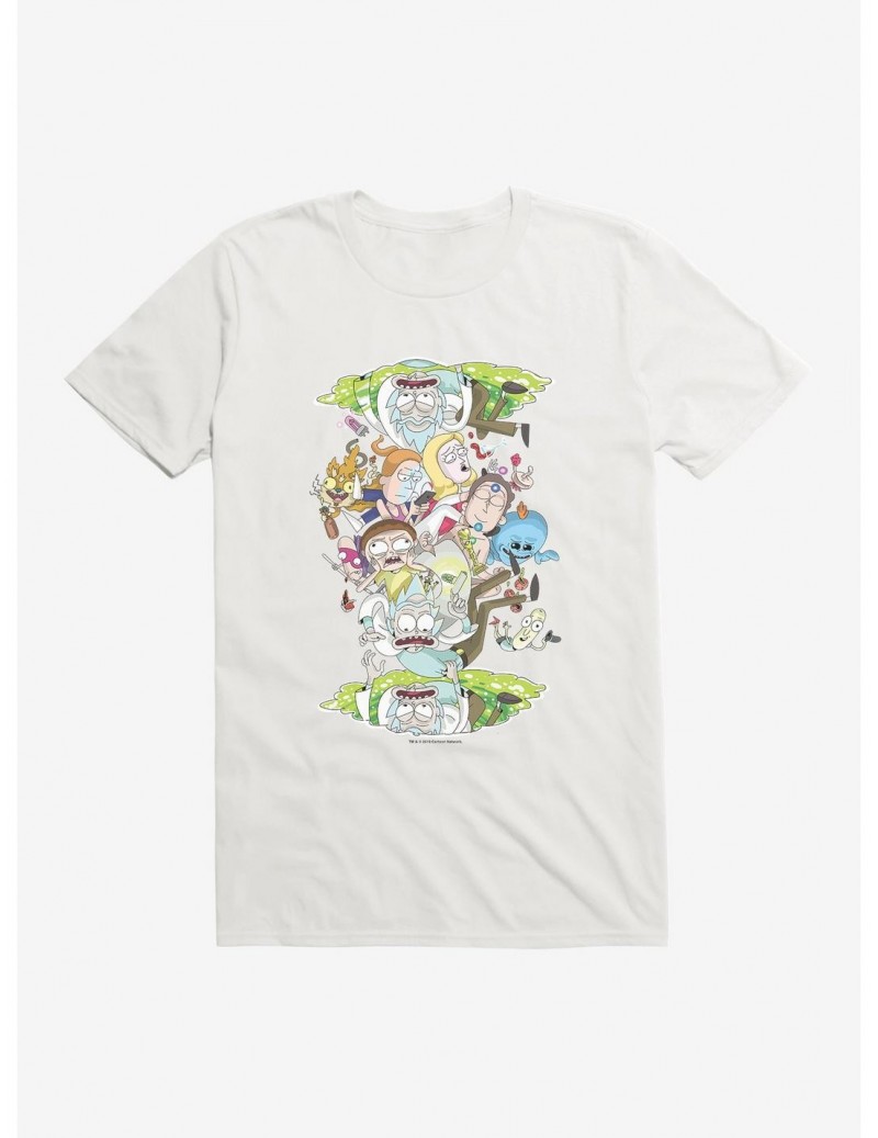 Flash Sale Rick and Morty Portal Loop T-Shirt $6.31 T-Shirts