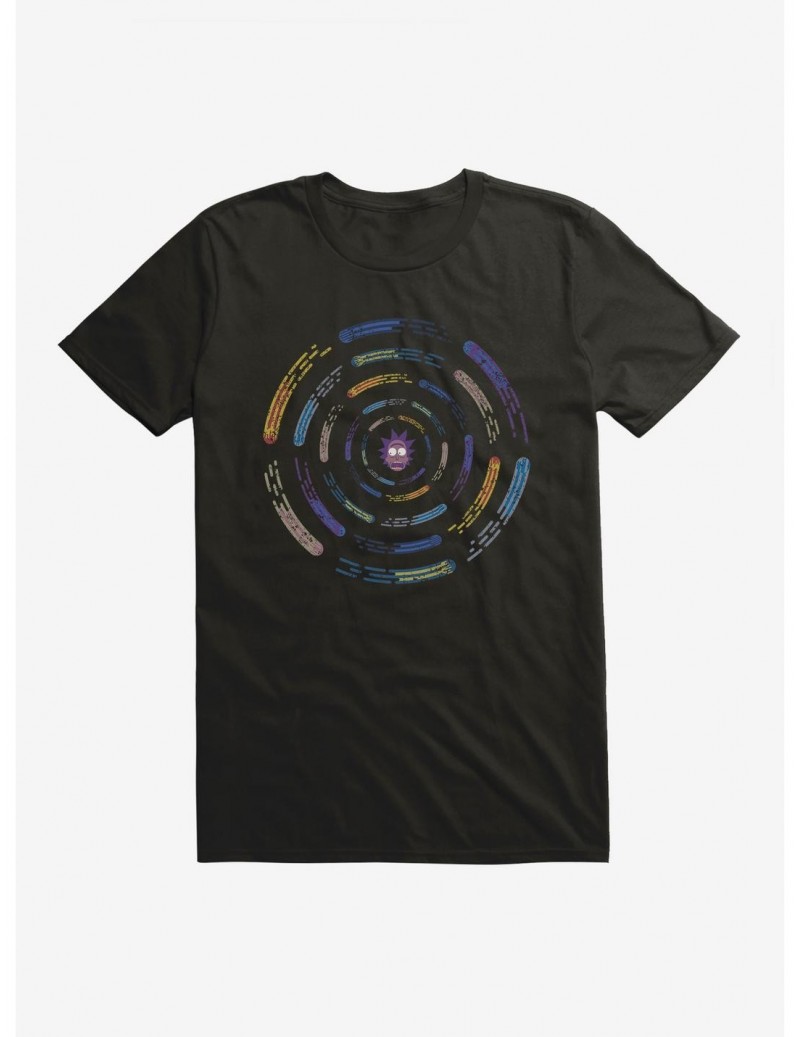 Limited-time Offer Rick And Morty Rick Comets T-Shirt $7.84 T-Shirts
