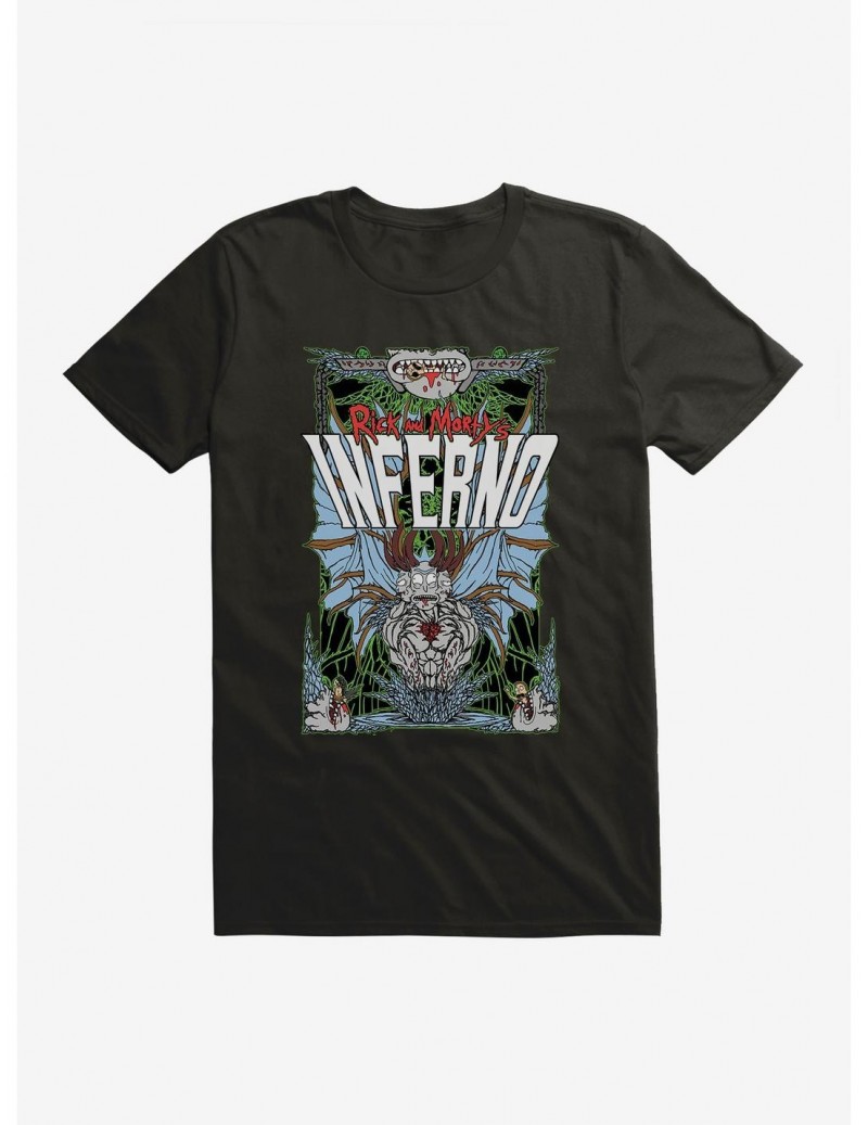 Limited-time Offer Rick And Morty Inferno T-Shirt $5.74 T-Shirts