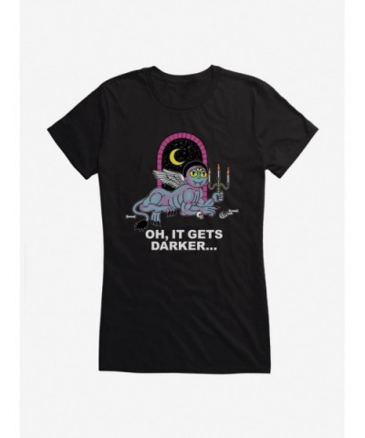 Pre-sale Rick And Morty Getting Darker Girls T-Shirt $8.37 T-Shirts