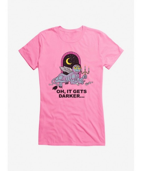 Pre-sale Rick And Morty Getting Darker Girls T-Shirt $8.37 T-Shirts