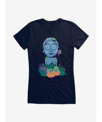 Sale Item Rick And Morty Sculpture Morty Girls T-Shirt $8.37 T-Shirts