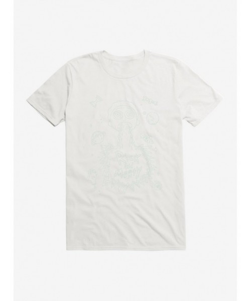 Clearance Rick And Morty Spew Morty T-Shirt $6.50 T-Shirts