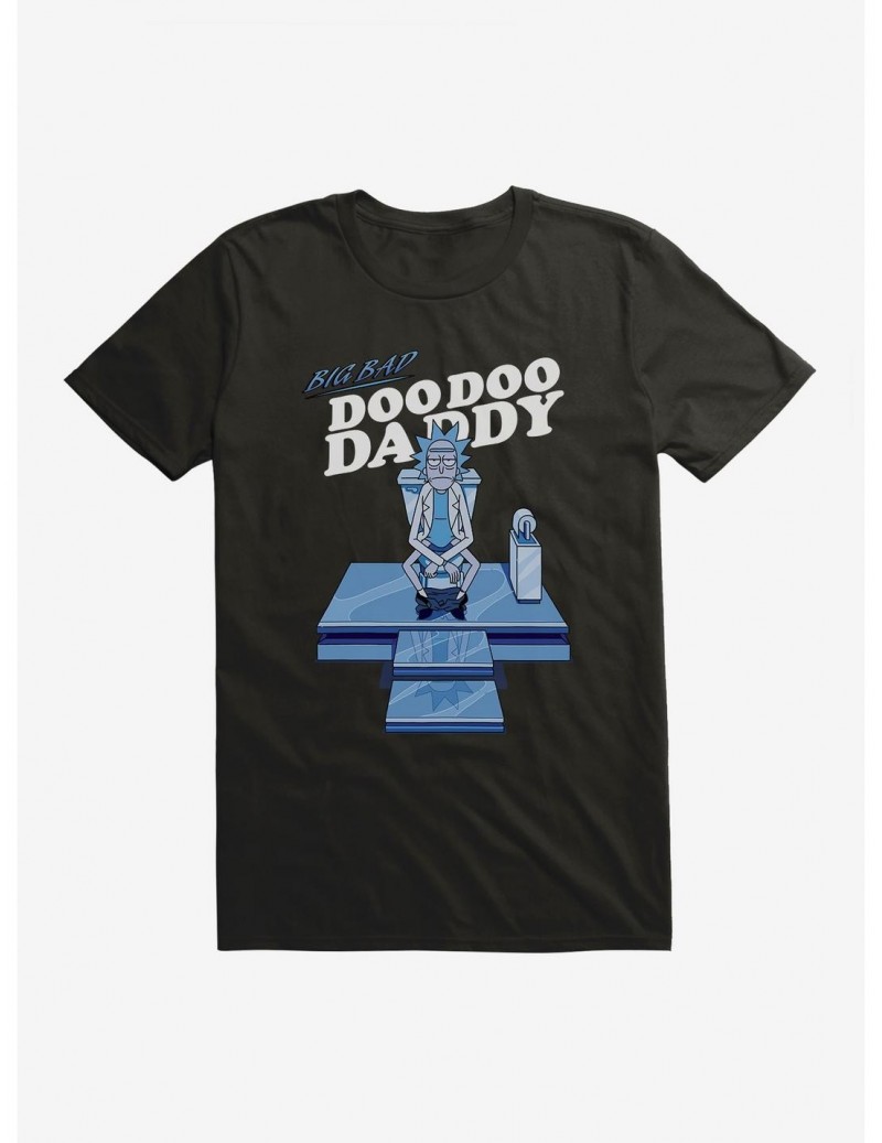 Hot Sale Rick And Morty Doo Doo Daddy T-Shirt $7.07 T-Shirts