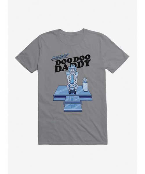 Hot Sale Rick And Morty Doo Doo Daddy T-Shirt $7.07 T-Shirts