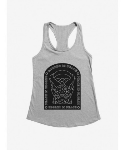 Trendy Rick And Morty Glorzo Is Peace Girls Tank $7.77 Tanks