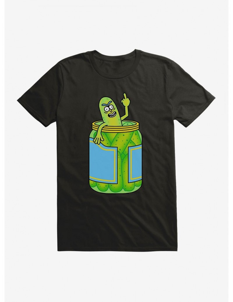 Cheap Sale Rick And Morty Pickle Jar T-Shirt $5.93 T-Shirts