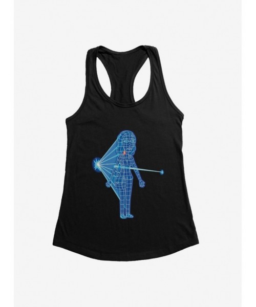 Crazy Deals Rick And Morty Beth Tracker Scan Girls Tank $9.36 Tanks