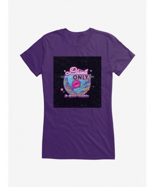 Flash Sale Rick And Morty Planets Only Girls T-Shirt $8.17 T-Shirts