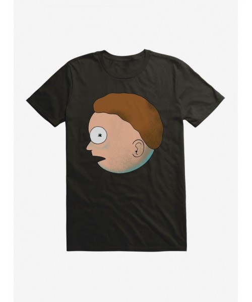 Value Item Rick And Morty Morty Side Profile T-Shirt $7.07 T-Shirts