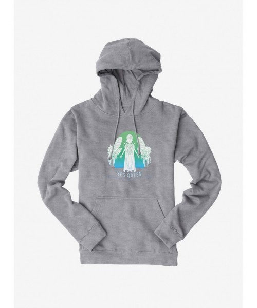 High Quality Rick And Morty Yes Queen Hoodie $16.52 Hoodies