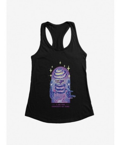 New Arrival Rick And Morty I Am The Concept Of Time Girls Tank $6.57 Tanks