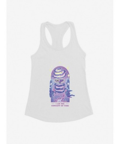 New Arrival Rick And Morty I Am The Concept Of Time Girls Tank $6.57 Tanks