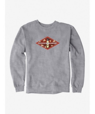 Flash Sale Rick And Morty Poopybutt Pizza Sweatshirt $9.15 Sweatshirts
