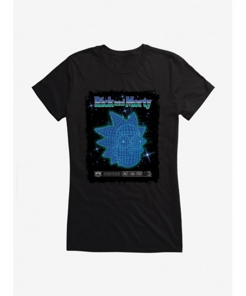 Pre-sale Discount Rick And Morty Rick Dimensional Girls T-Shirt $6.37 T-Shirts