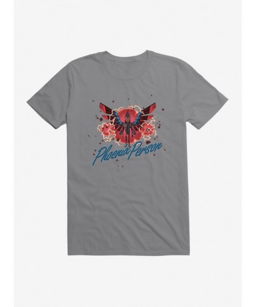 Absolute Discount Rick And Morty Electric Phoenix Person T-Shirt $6.12 T-Shirts