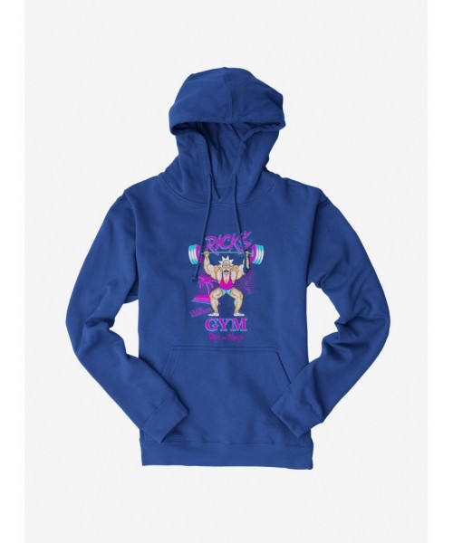 Absolute Discount Rick And Morty Rick's Gym Hoodie $11.14 Hoodies