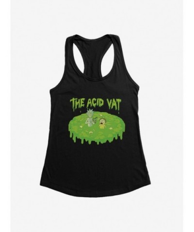New Arrival Rick And Morty The Acid Vat Girls Tank $8.17 Tanks