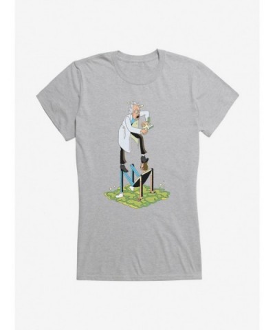 Hot Selling Rick And Morty Wrong Portal Girls T-Shirt $8.96 T-Shirts