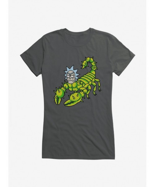Exclusive Rick And Morty Scorpion Rick Girls T-Shirt $7.37 T-Shirts