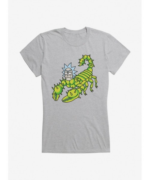 Exclusive Rick And Morty Scorpion Rick Girls T-Shirt $7.37 T-Shirts