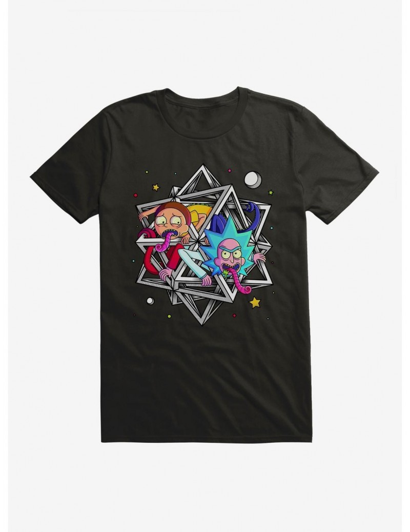 Premium Rick And Morty Polyhedream T-Shirt $8.80 T-Shirts