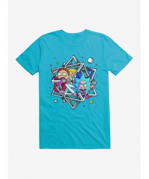Premium Rick And Morty Polyhedream T-Shirt $8.80 T-Shirts