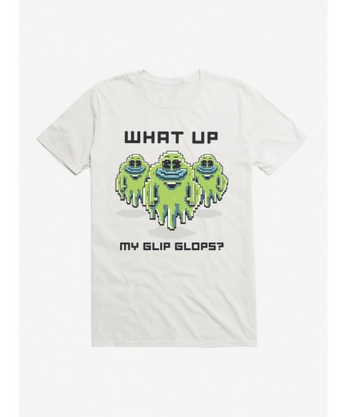 Limited Time Special Rick And Morty What Up Blip Blops? T-Shirt $9.18 T-Shirts