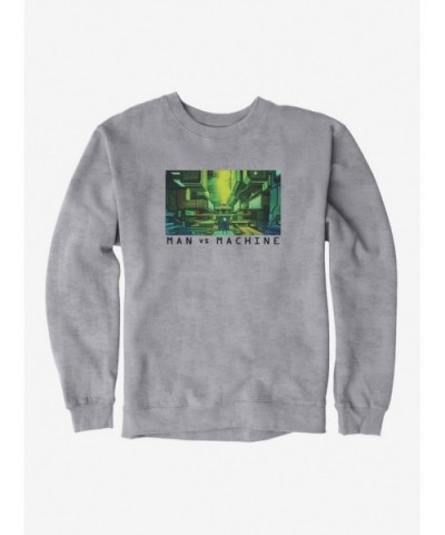 Value for Money Rick And Morty Man Vs Machine Sweatshirt $13.87 Others