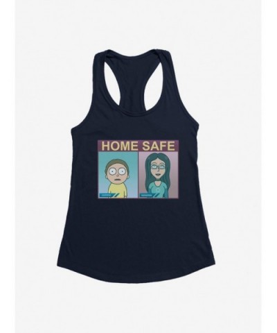 Flash Deal Rick And Morty Home Safe Girls Tank $5.98 Tanks