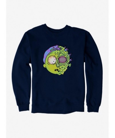 Hot Sale Rick And Morty Fly Transformation Sweatshirt $14.46 Sweatshirts