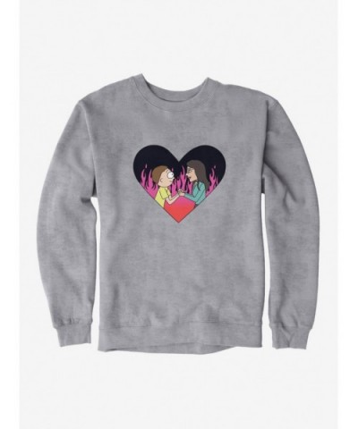 Trendy Rick And Morty Love Interest Sweatshirt $10.04 Sweatshirts