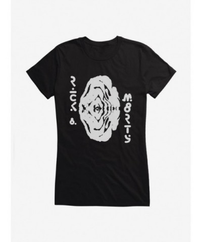 Premium Rick And Morty Ink Portal Girls T-Shirt $7.37 T-Shirts