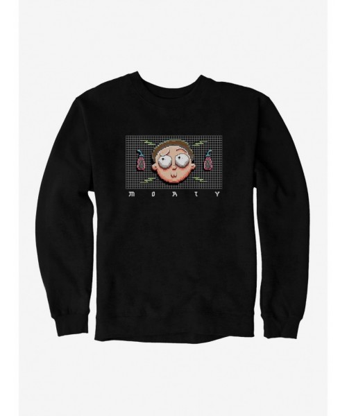 Bestselling Rick And Morty Worried Face Sweatshirt $10.92 Sweatshirts
