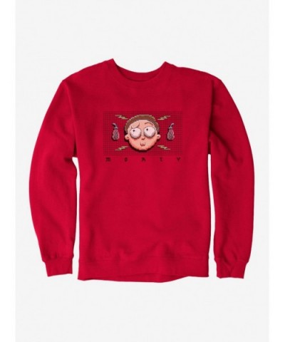 Bestselling Rick And Morty Worried Face Sweatshirt $10.92 Sweatshirts