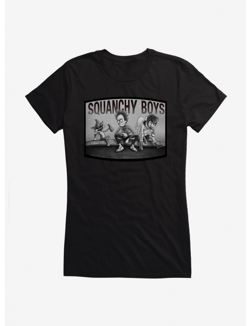 Trendy Rick And Morty Squanchy Boys Girls T-Shirt $9.16 T-Shirts