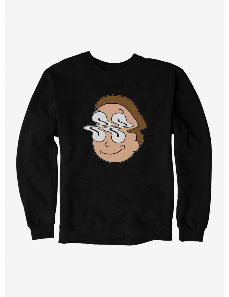 Special Rick And Morty Distorted Face Sweatshirt $14.46 Sweatshirts