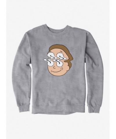 Special Rick And Morty Distorted Face Sweatshirt $14.46 Sweatshirts