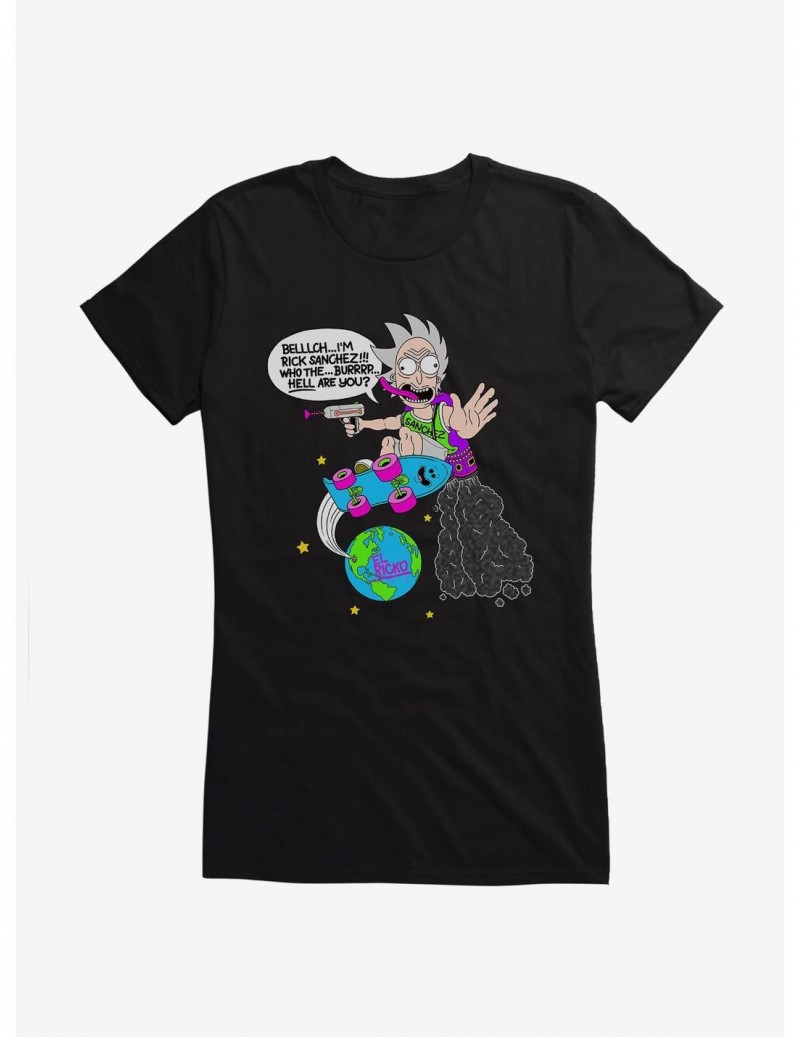 Absolute Discount Rick And Morty I'm Rick Sanchez Girls T-Shirt $6.77 T-Shirts