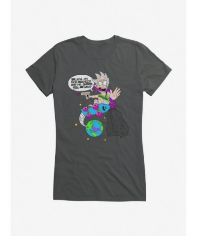 Absolute Discount Rick And Morty I'm Rick Sanchez Girls T-Shirt $6.77 T-Shirts