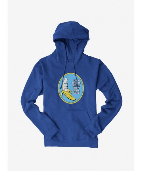 Sale Item Rick And Morty Your Opinion Hoodie $16.16 Hoodies
