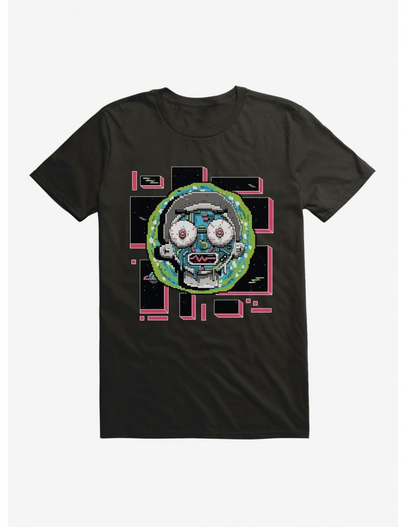 Exclusive Price Rick And Morty 8-Bit Universe Morty T-Shirt $8.99 T-Shirts